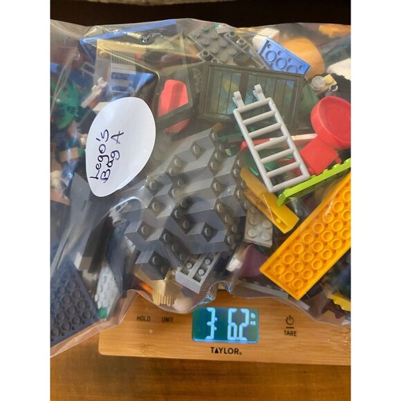 LEGO 3+ lbs Pounds Random Parts Pieces Building Plates Blocks Washed Bulk Lot - Picture 2 of 8